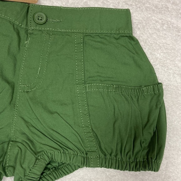 5/$20 Nwt crazy 8 green side pocket bubble shorts 5t - Picture 2 of 7
